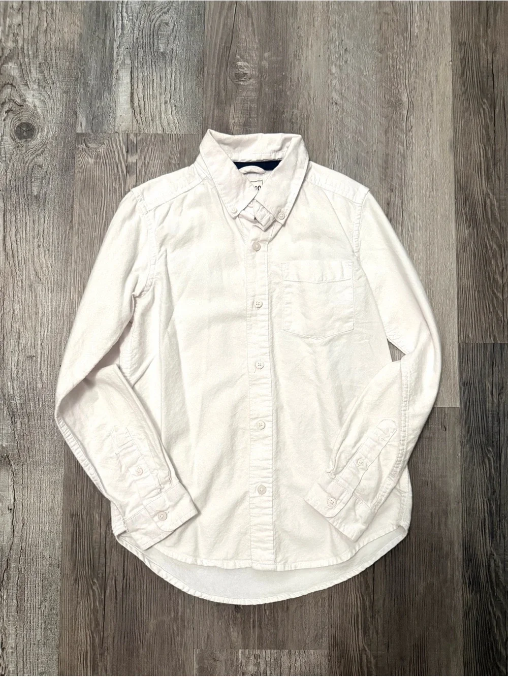 The Children's Place White Button-Down Shirt